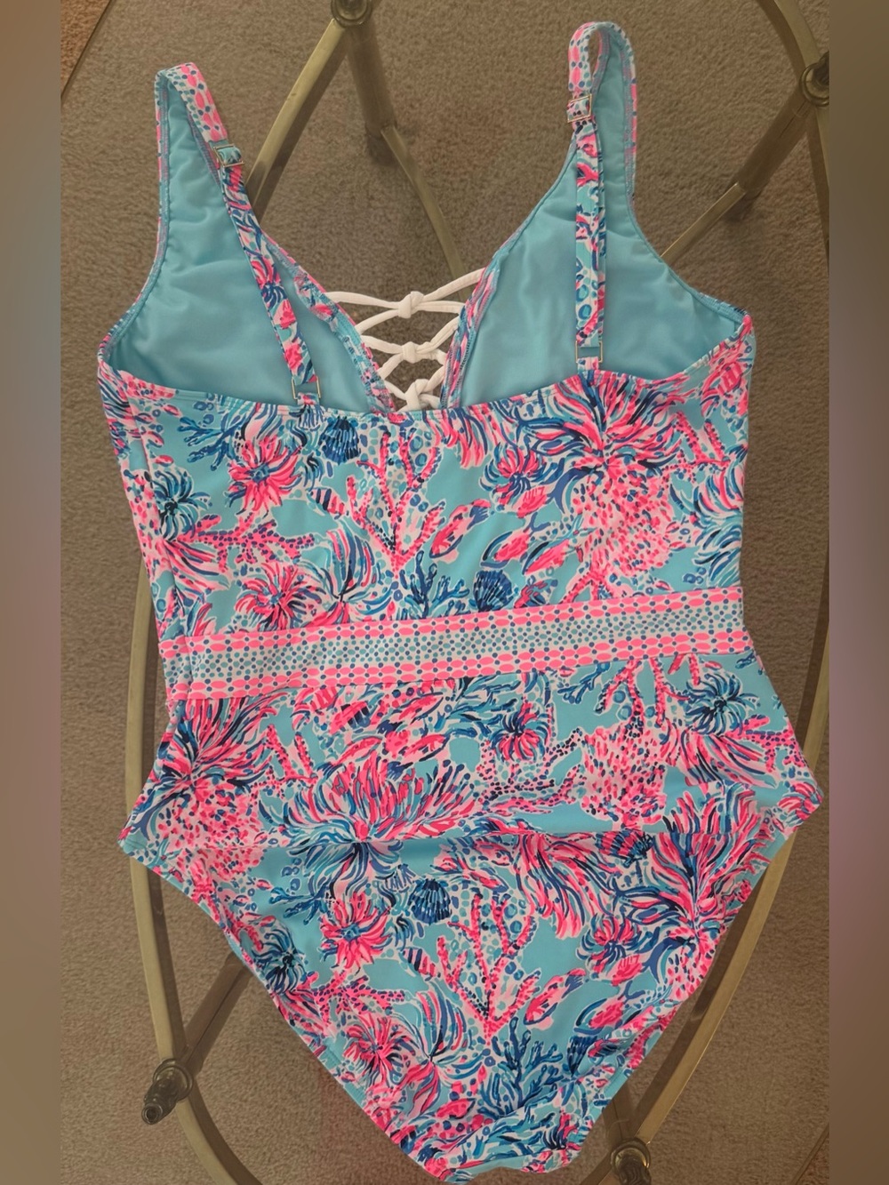 LILLY PULITZER CASEYLEE ONE PIECE BATHING SUIT - Picture 3 of 8